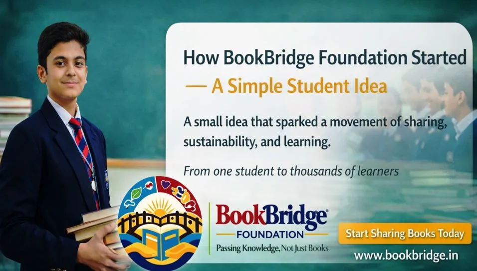 How BookBridge Foundation Started with a Simple Student Idea