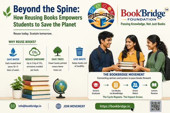 How Reusing Books Empowers Students to Save the Planet